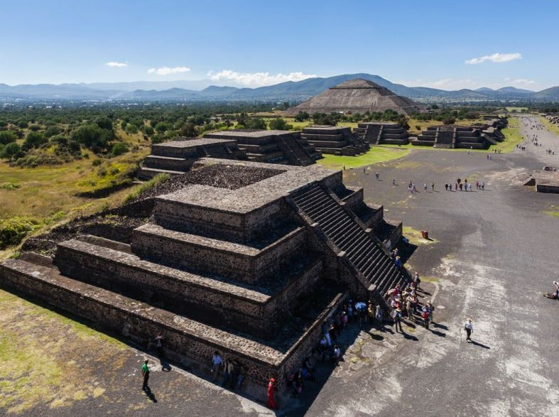 VUELO EN GLOBO - TEOTIHUACÁN ZONA ARQUEOLÓGICA + BASILICA (CIUDAD DE MÉXICO, MÉXICO)